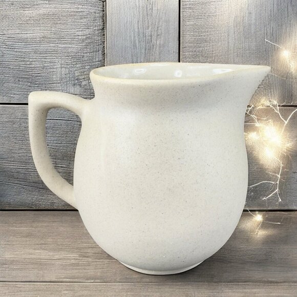 Vintage Pigeon Forge Pottery Signed Jenn Carafe Jug Pitcher Stoneware Pottery - Picture 2 of 13